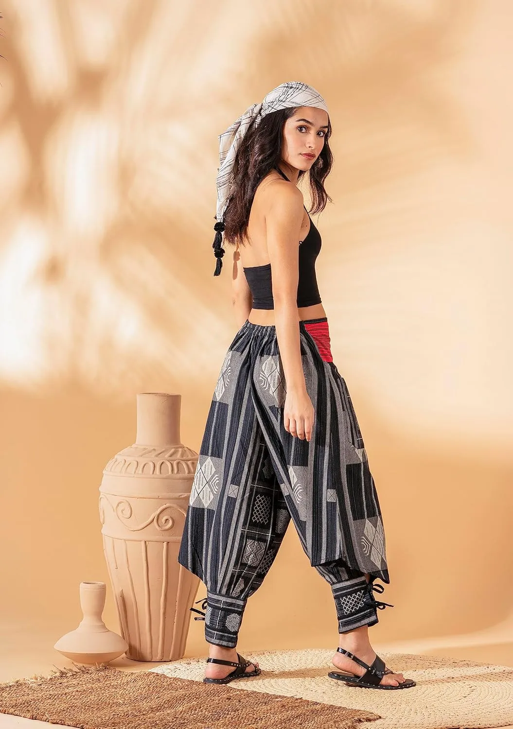 Rave Clothes for Women Palazzo Pants, Dance Yoga Pants Comfy Lounge Pants shamanic Clothing Women
