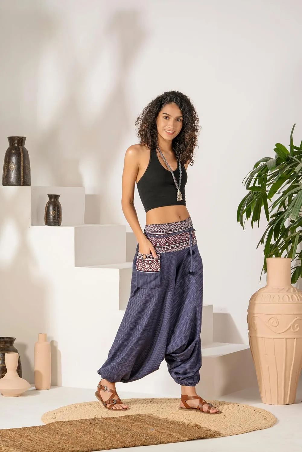 Rave Clothes for Women Palazzo Pants, Dance Yoga Pants Comfy Lounge Pants shamanic Clothing Women