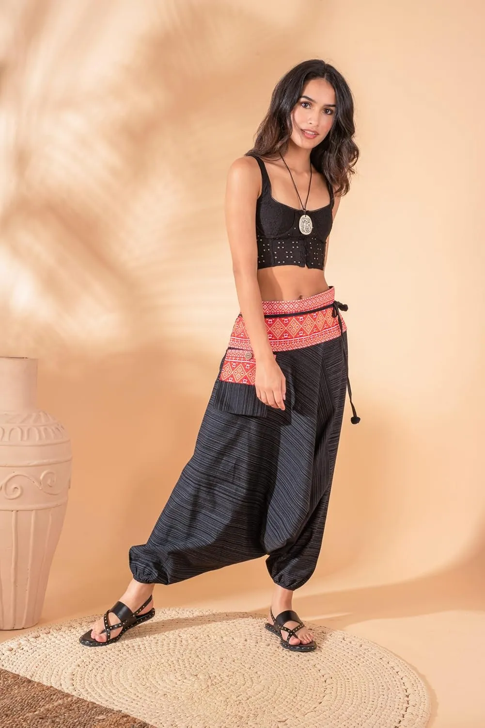 Rave Clothes for Women Palazzo Pants, Dance Yoga Pants Comfy Lounge Pants shamanic Clothing Women