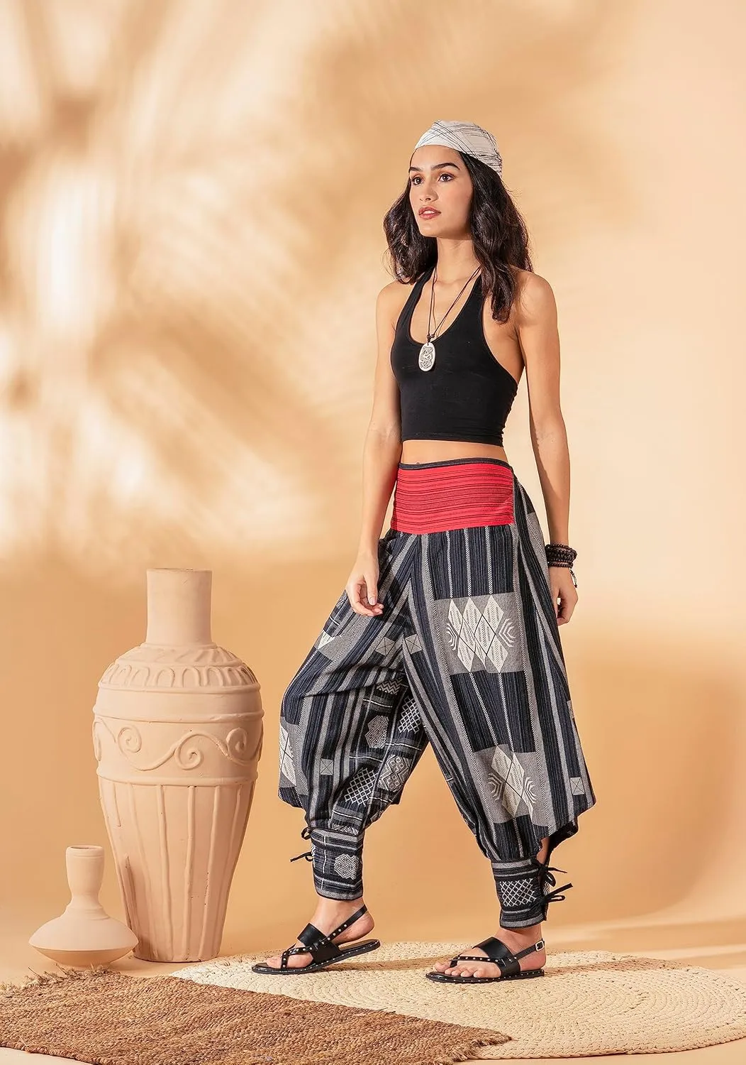 Rave Clothes for Women Palazzo Pants, Dance Yoga Pants Comfy Lounge Pants shamanic Clothing Women