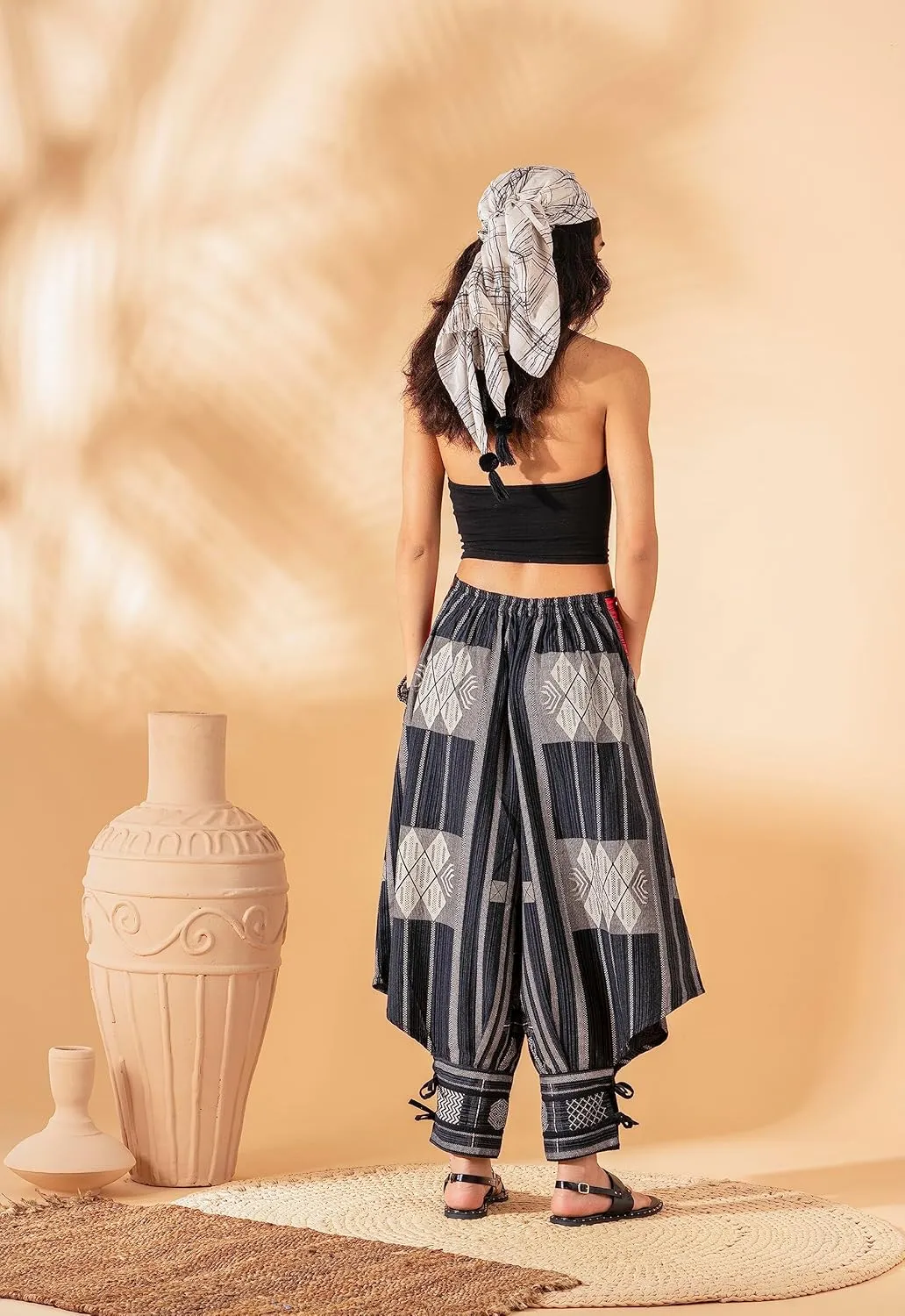 Rave Clothes for Women Palazzo Pants, Dance Yoga Pants Comfy Lounge Pants shamanic Clothing Women