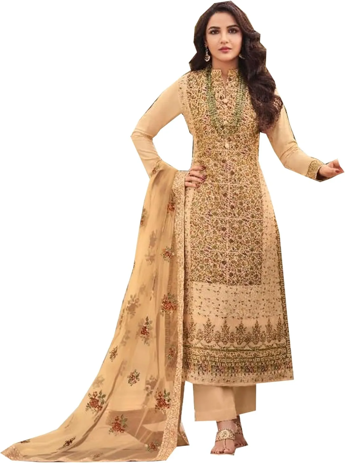 Ready To Wear Eid Festival Salwar Kameez Suit Indian Pakistani Style Party Embroidered For Women