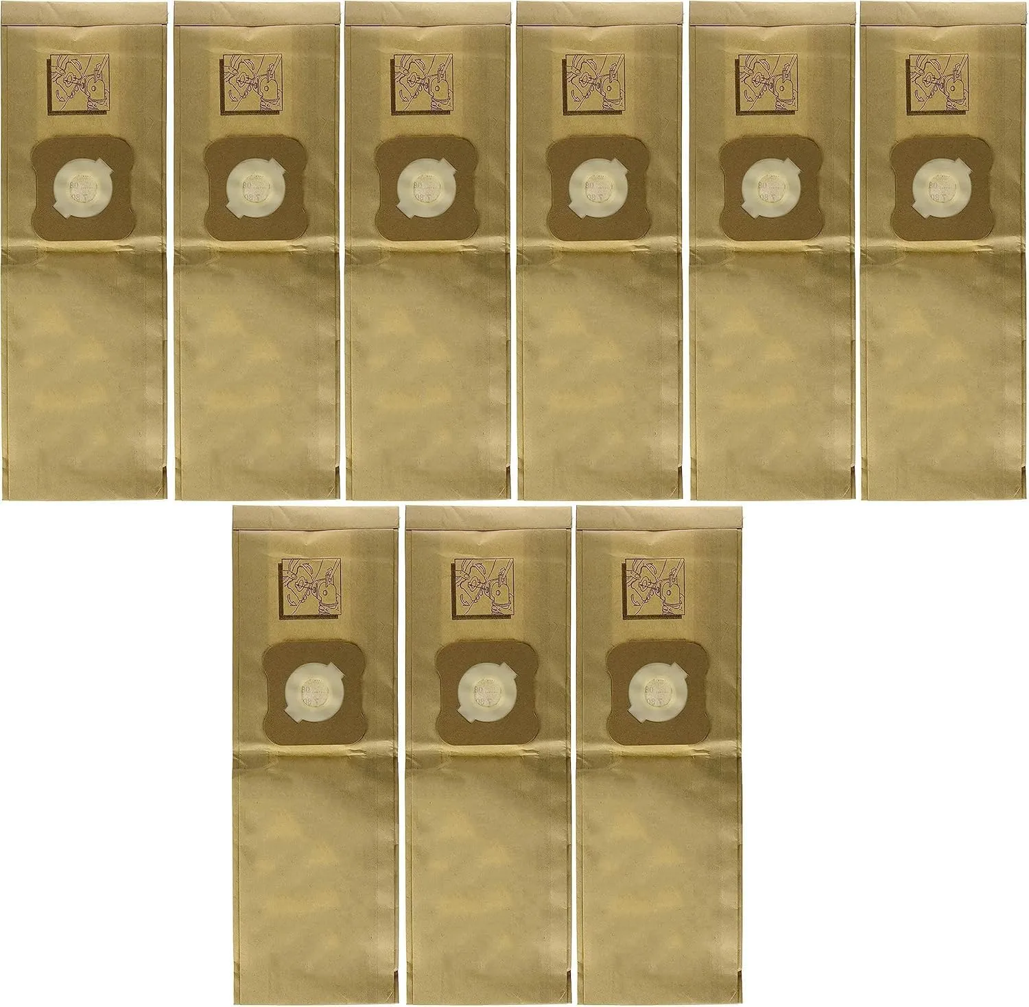 Replacement 197394A 197394 197301 Vacuum Bags for Kirby Fits for Kirby Generation G4 G5 Gsix Generation 6 Ultimate G G2000 G2001, 9-Pack