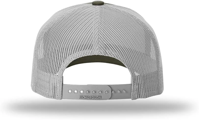 Richardson 112FP & 112PFP Classic Fit Five-Panel Adjustable Snapback Trucker Cap | OSFM | Bulk Packs Available