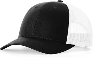 Richardson 115 Classic Low-Profile Design Adjustable Snapback Trucker Cap | Bulk Packs Available