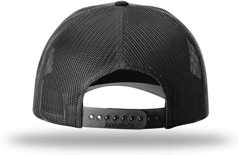 Richardson 115 Classic Low-Profile Design Adjustable Snapback Trucker Cap | Bulk Packs Available