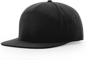 Richardson 169 Cannon 7-Panel Hi Profile & Laser Perforated w/Adjustable Snapback |Bulk Packs Available