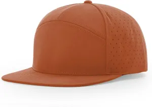 Richardson 169 Cannon 7-Panel Hi Profile & Laser Perforated w/Adjustable Snapback |Bulk Packs Available