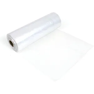 Ritesource - 10.5" x 20", 1.1 Mil 17 lbs Clear Roll Bags Heavy, 2rls/cs - C10207S