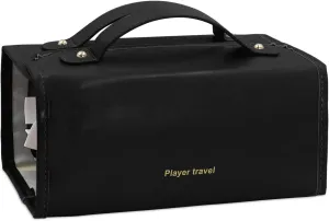 Roll up Makeup Bag, Travel Toiletry Bag, Multi-compartment Transparent Cosmetic Bag, Portable Waterproof Detachable Hanging Toiletry Bag.