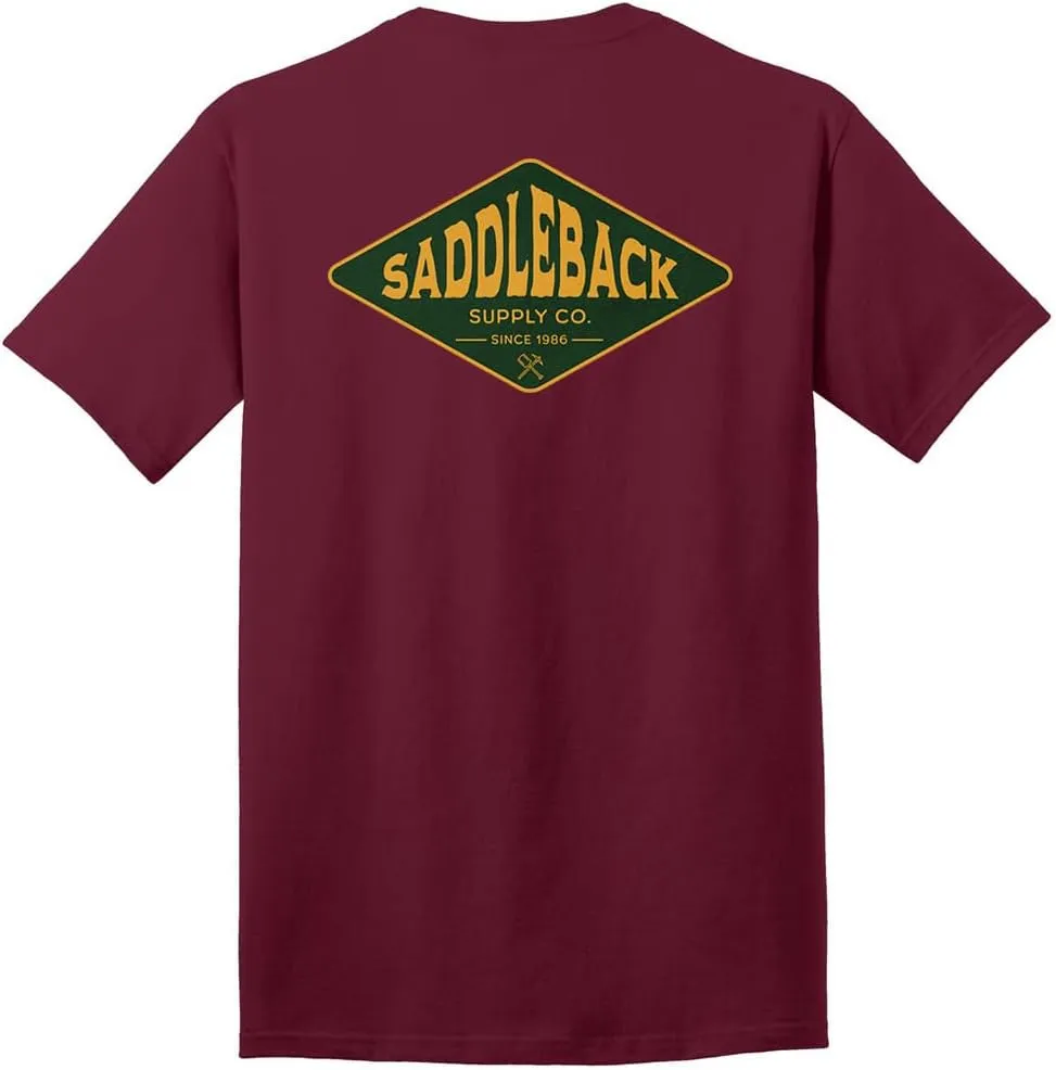 Saddleback Supply Men's Saddleback Diamond Logo Heavy Tees