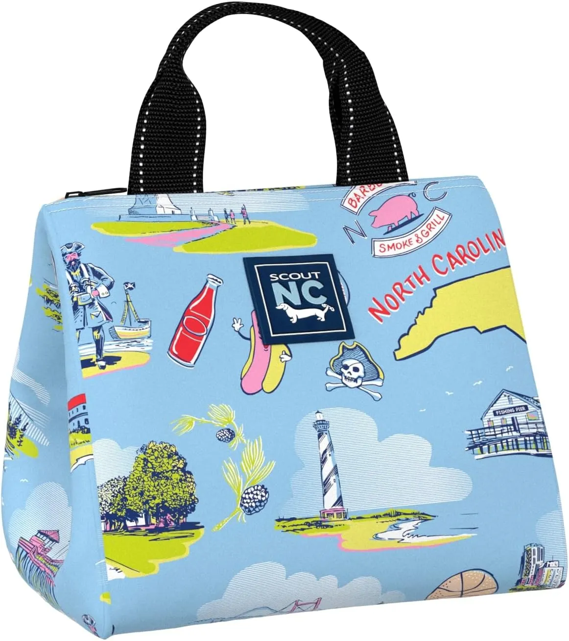 SCOUT Eloise Lunch Bag, Handbag-Inspired Design, Zip Closure and Outside Pocket