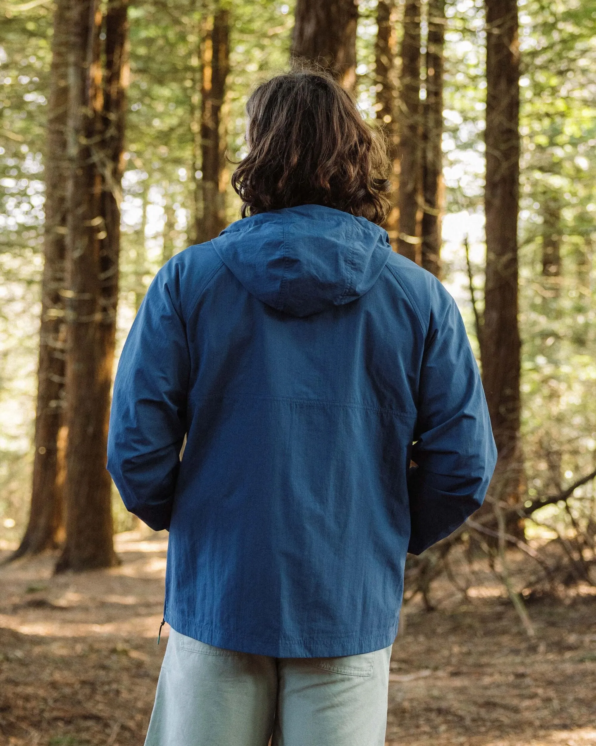Seek Out Water Resistant Jacket - Dark Denim