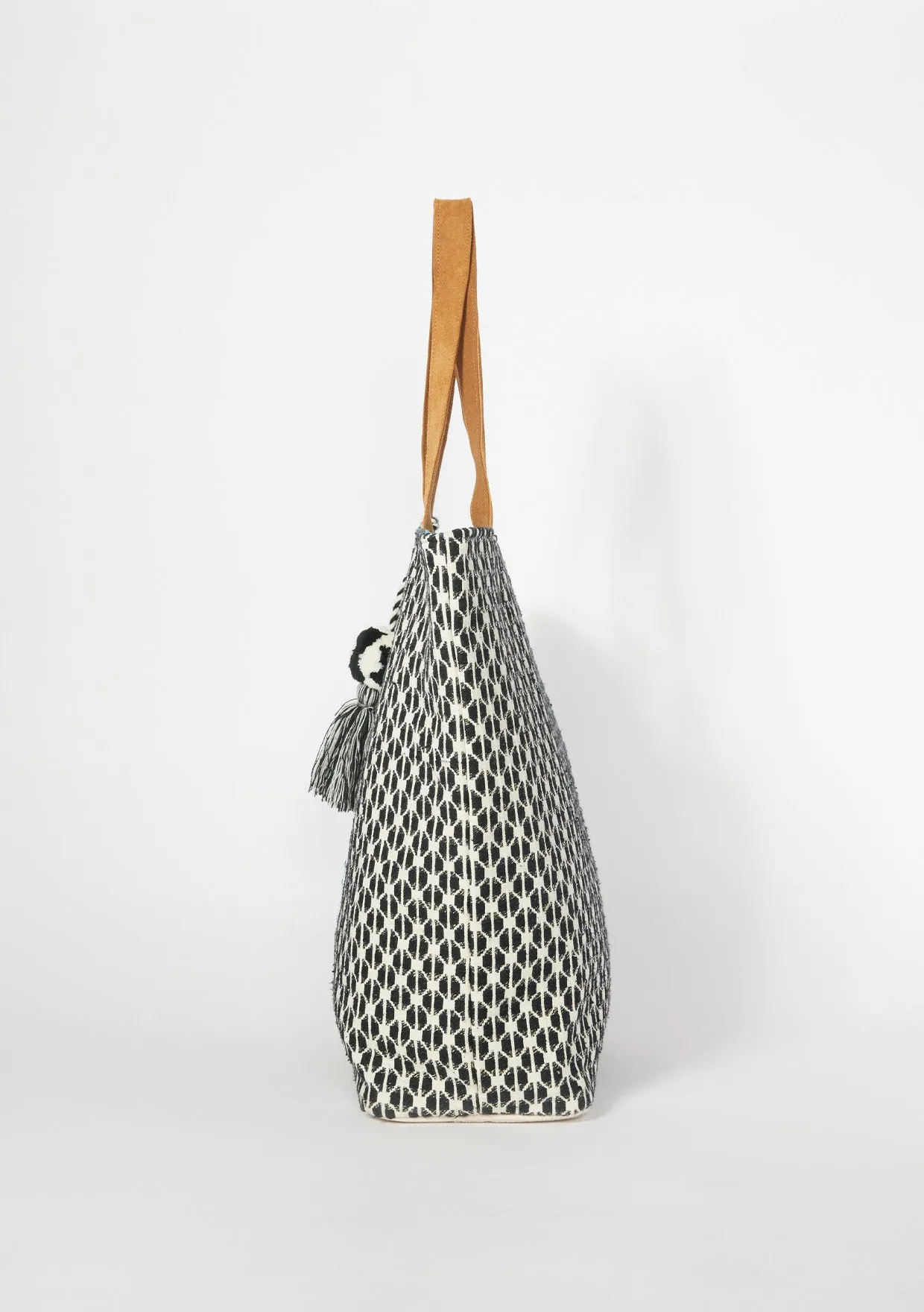 Sequin Hamsa Hand Tote Bag