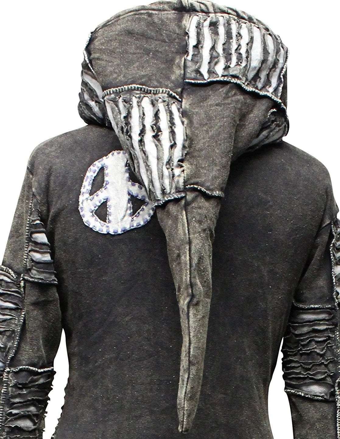Shopoholic Fashion Women Black Gothic Coat