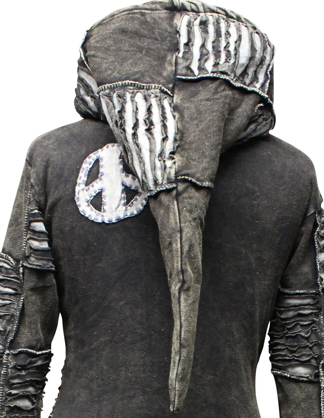 Shopoholic Fashion Women Black Gothic Coat
