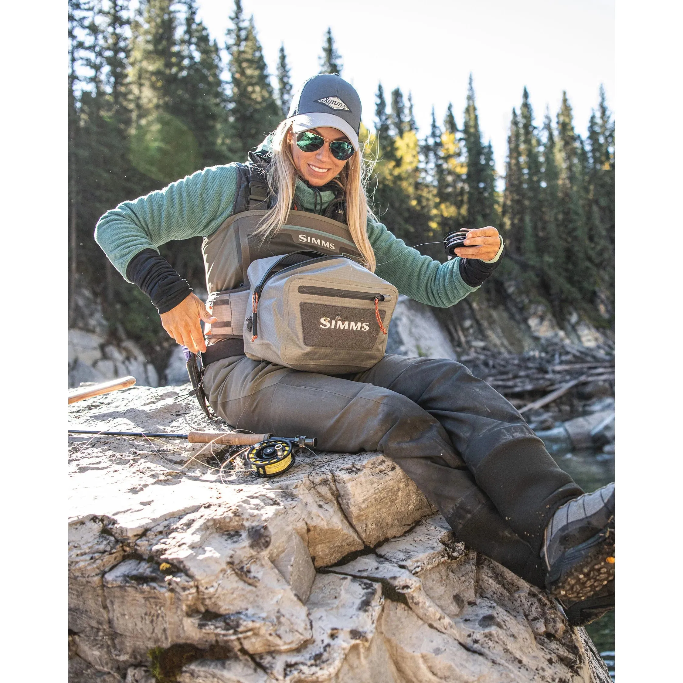 Simms Dry Creek Z Hip Pack - Steel