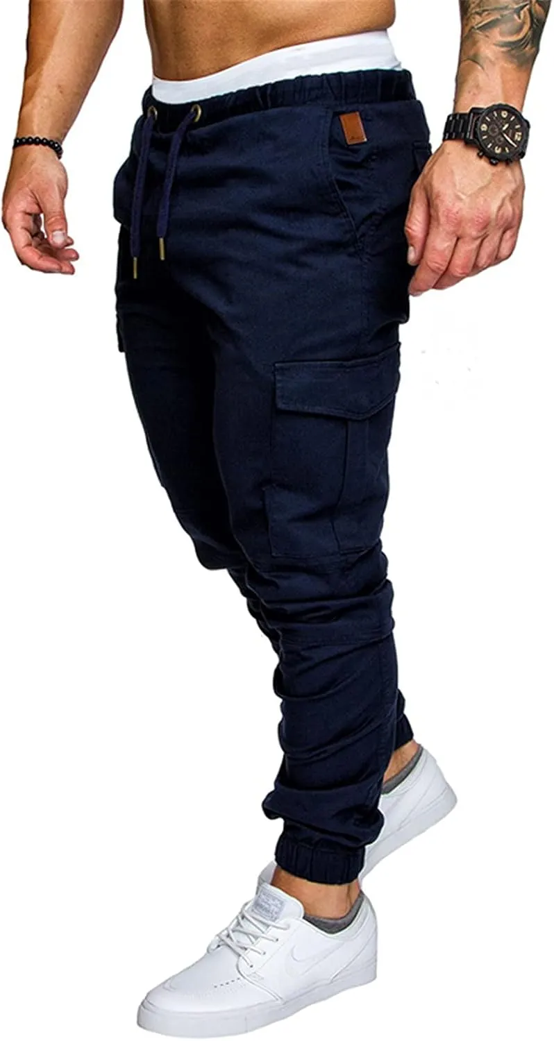 SIR7 Mens Fashion Joggers Sports Pants Athletic Workout Trousers Casual Cargo Pants