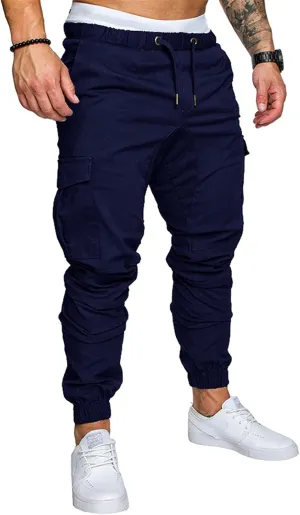 SIR7 Mens Fashion Joggers Sports Pants Athletic Workout Trousers Casual Cargo Pants