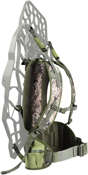 skiguard Universal Tree Stand Carrier: Lightweight Tree Stand Transport System Harness, Adjustable Treestand Carry Backpack Straps, Comfortable Padded Back Pack Straps, Fits Most Tree Stands