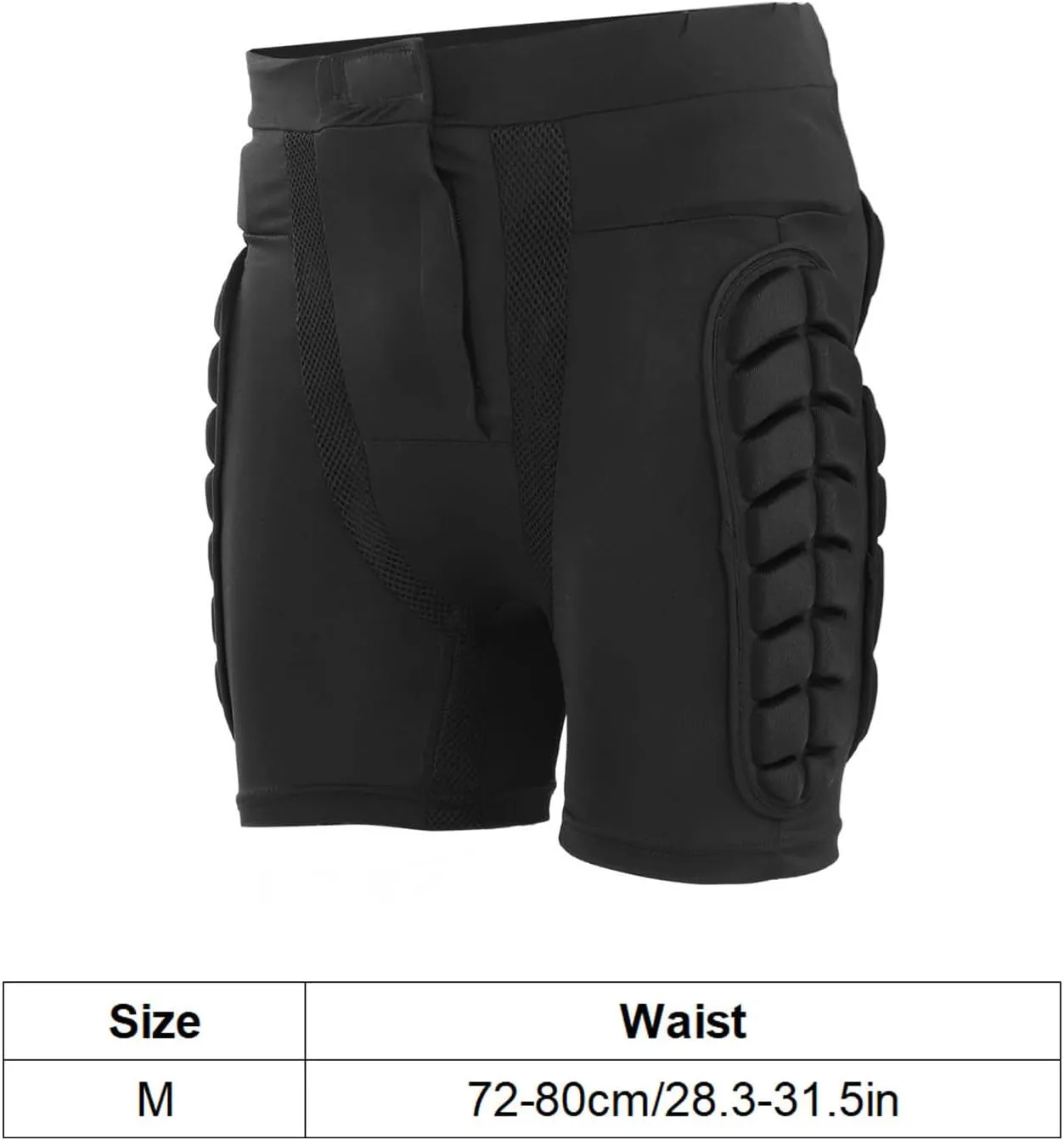 Skiing Hip Pad Protector,Adjustable Hip Protection EVA Butt Pads for Skiing Skating Snowboarding Skateboarding