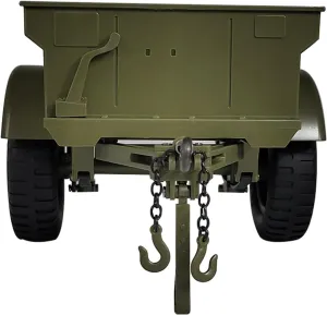 Skymaker RC Cars Accessory for 1/12 RC Crawler RC Trucks Parts for C8815 & 1/12 Trail Truck Utility Trailer Olive-Green (Trailer)