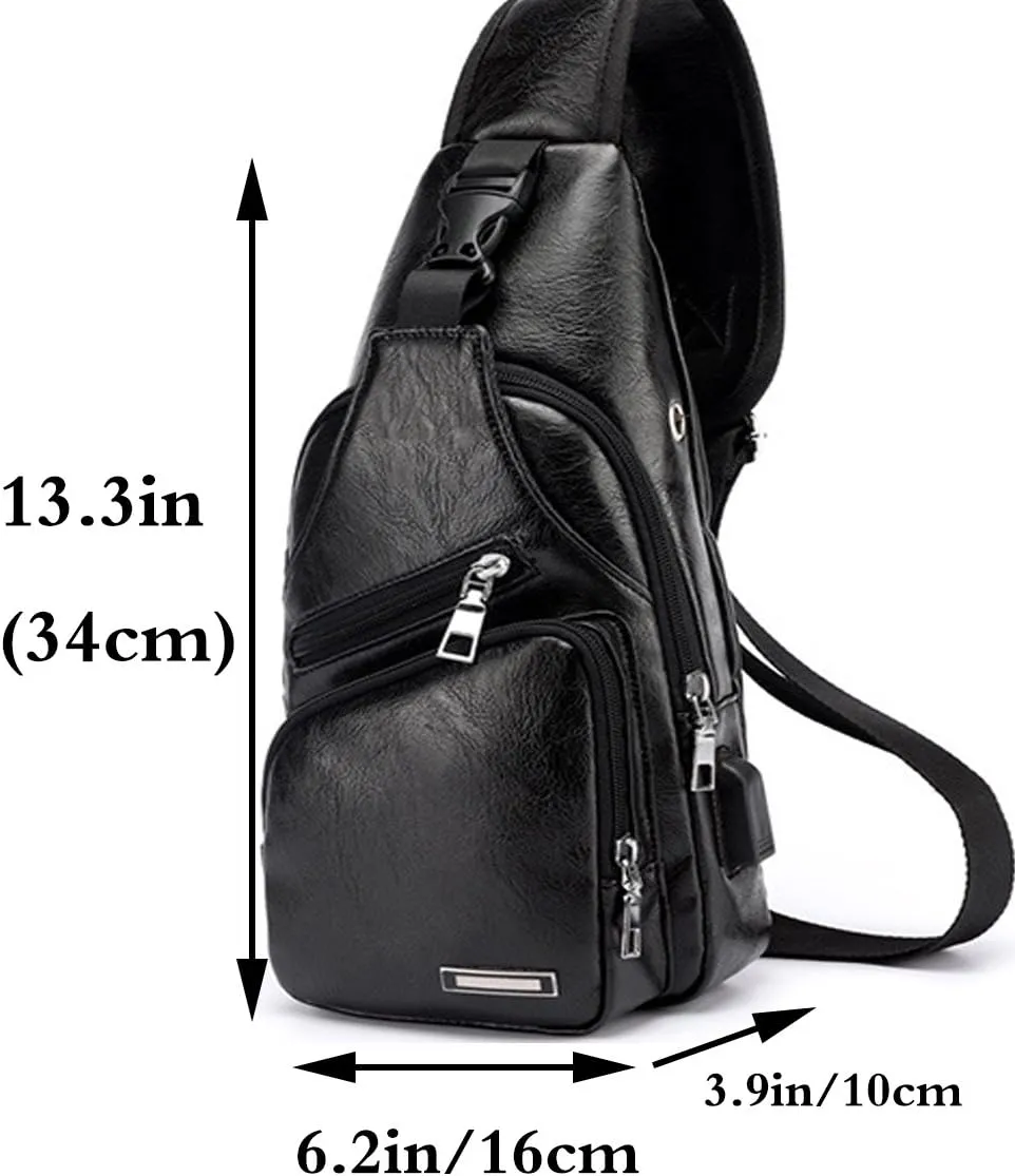 Sling Bags Chest Shoulder Crossbody Messenger Hiking Multipurpose Daypack Backpack