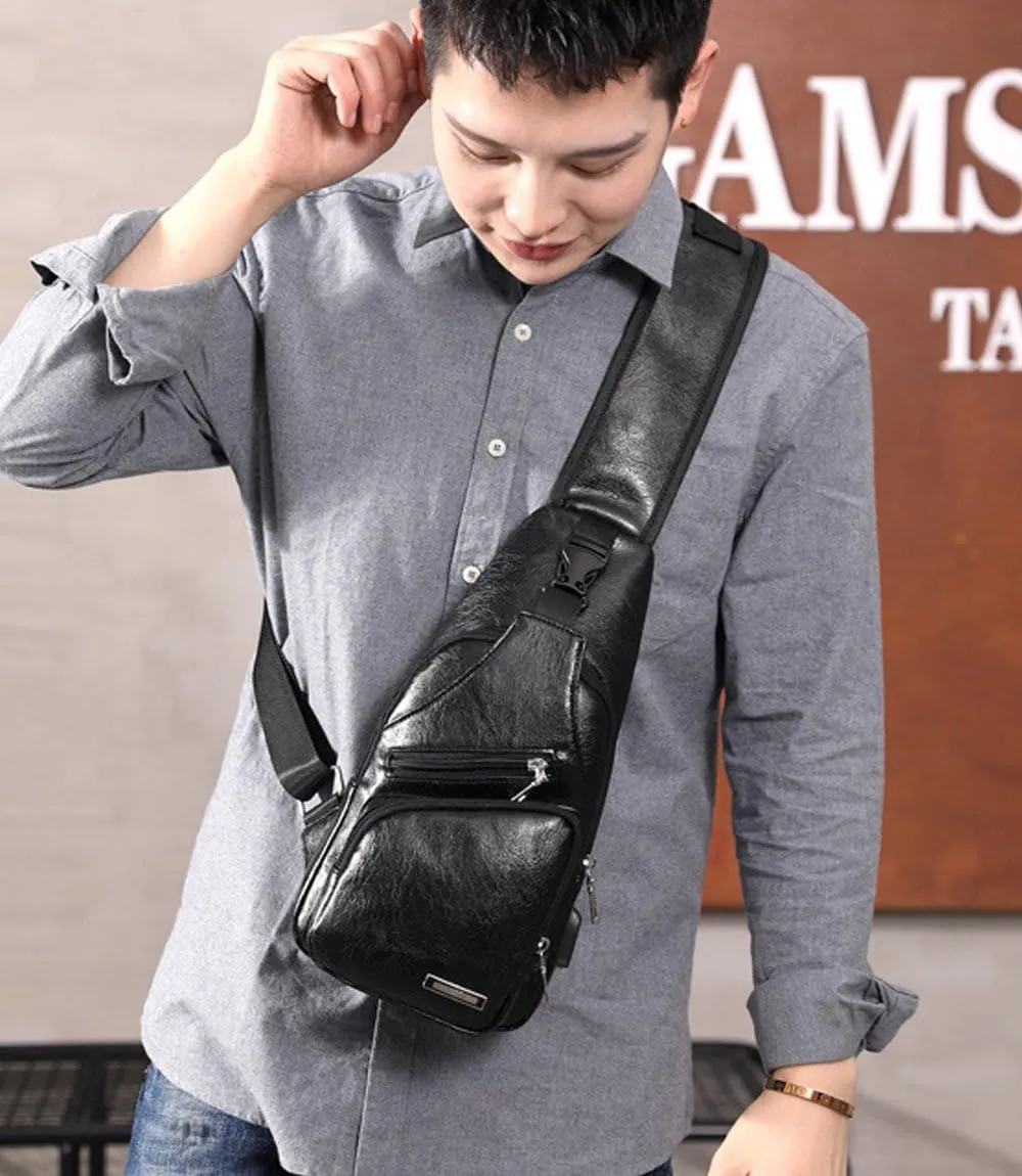 Sling Bags Chest Shoulder Crossbody Messenger Hiking Multipurpose Daypack Backpack