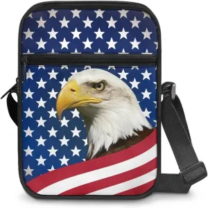 Small Messenger Bag Small Crossbody Bags for Women Men Sling Bag with Adjustable Strap and Pockets