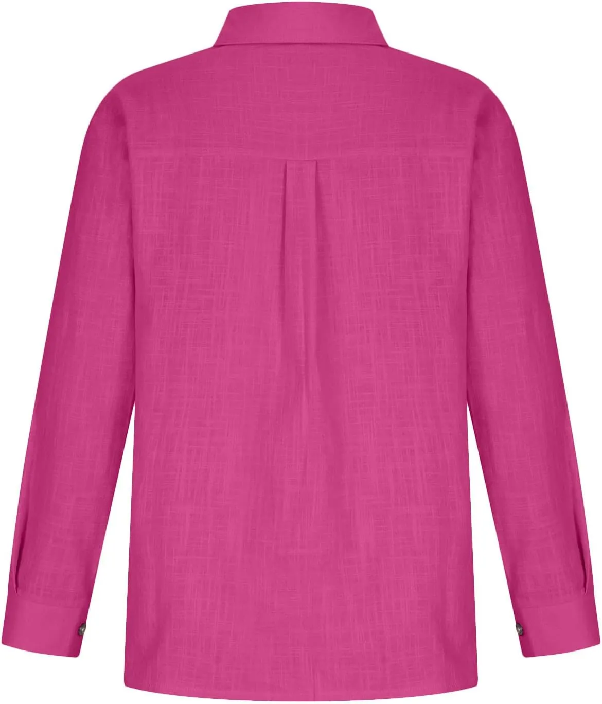 SMIDOW Ladies Summer Tops and Blouses 2023 Fashion Cotton Linen Shirts Collared Button Down Business Casual Work Blouse
