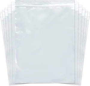 SNL Quality - 200 Bags 10" X 13" 2 MIL - Zipper Lock Reclosable Clear Disposable Plastic Bags, Strong