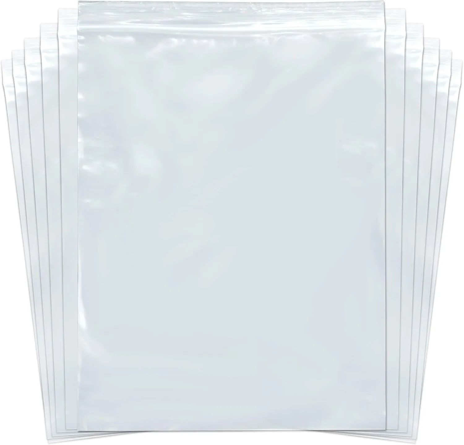 SNL Quality - 200 Bags 10" X 13" 2 MIL - Zipper Lock Reclosable Clear Disposable Plastic Bags, Strong