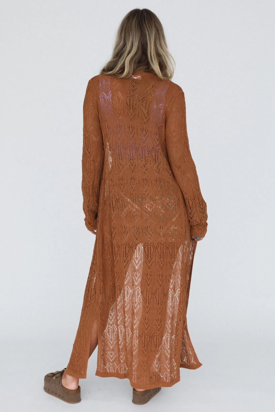 Solstice Stroll Duster - Mocha