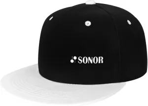 Sonor Drumsdistressed Flat Brim Contrast Color Hip-hop hat Baseball Adjustable Trucker hat