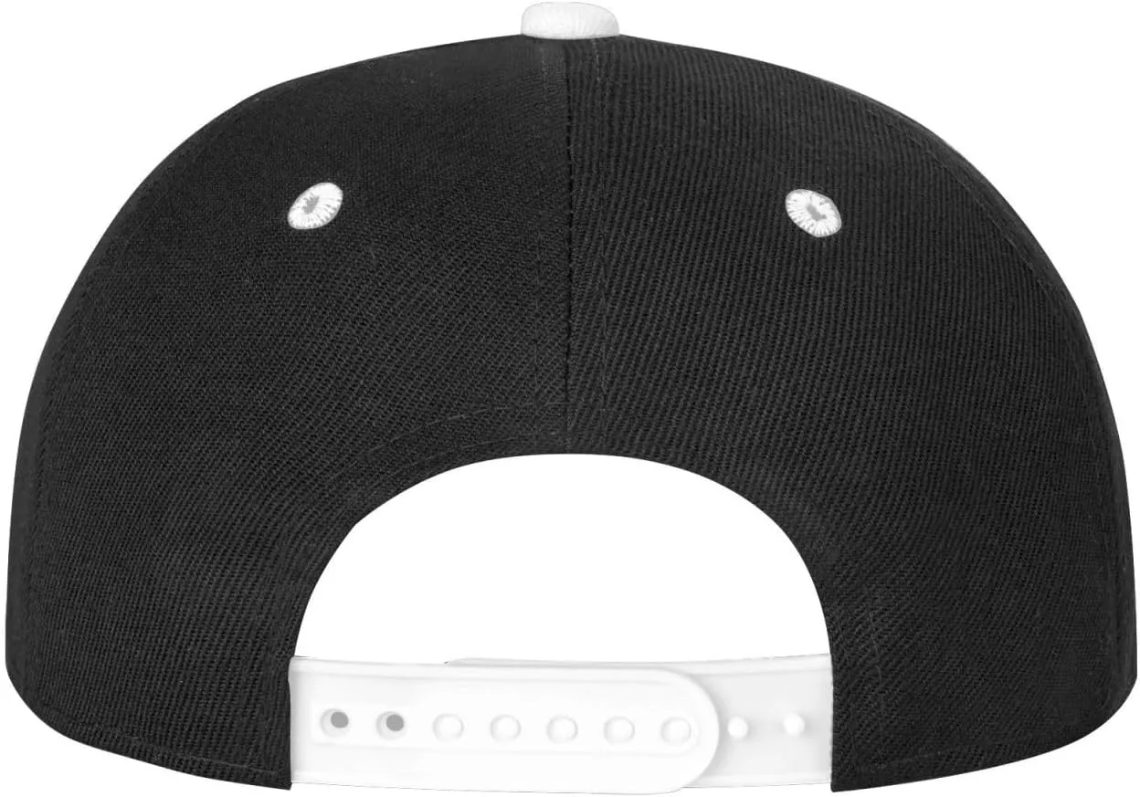 Sonor Drumsdistressed Flat Brim Contrast Color Hip-hop hat Baseball Adjustable Trucker hat