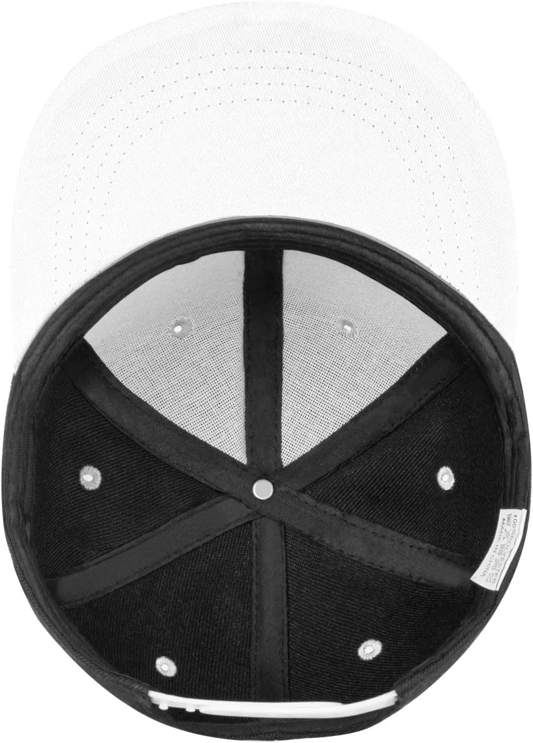 Sonor Drumsdistressed Flat Brim Contrast Color Hip-hop hat Baseball Adjustable Trucker hat