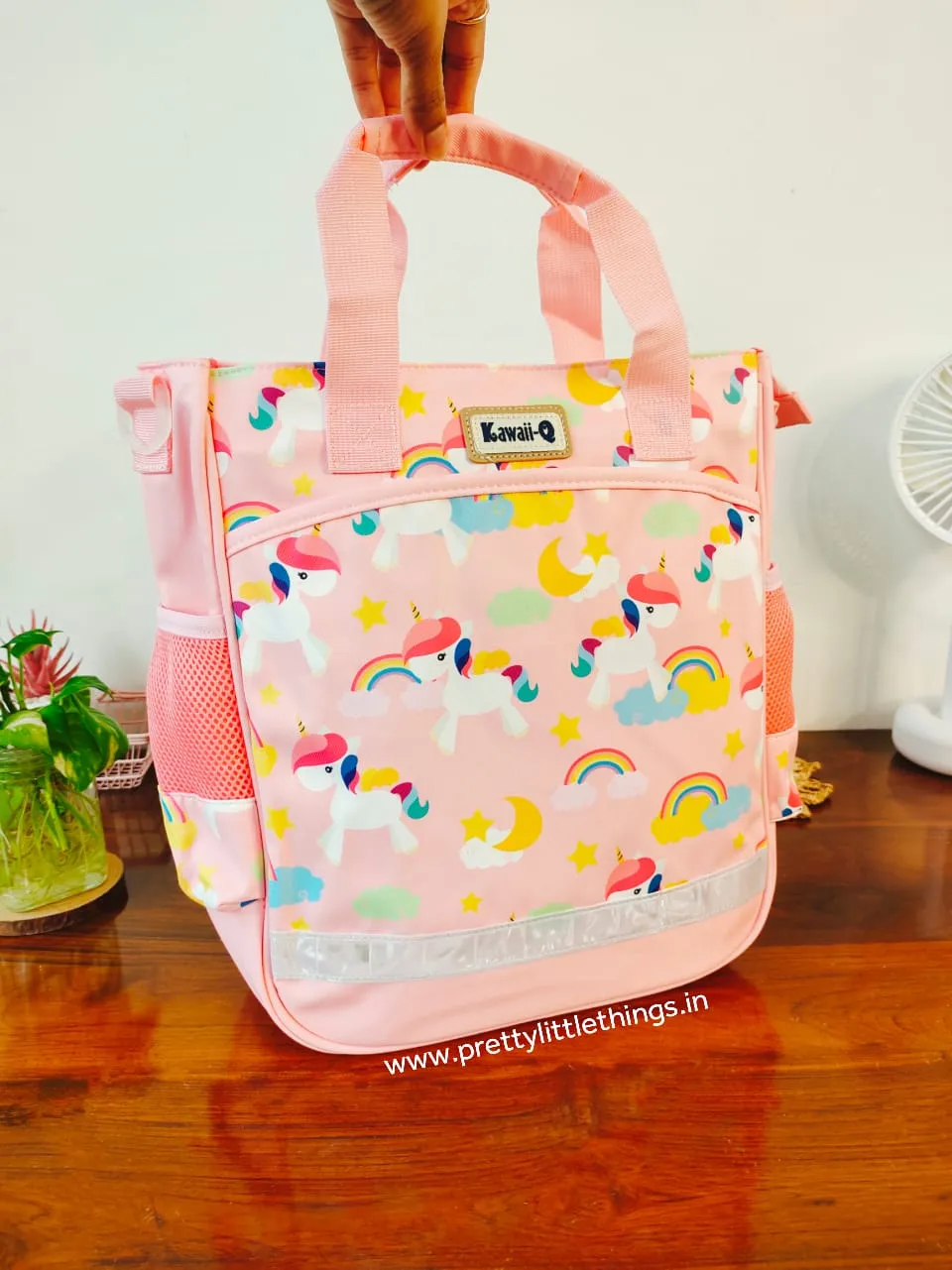 Space / Unicorn Printed Multi-Utility Tote Bags