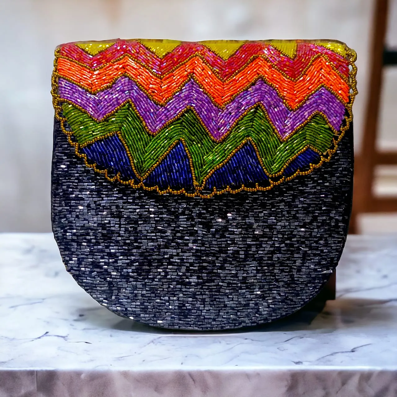 Sparkling Zigzag Bag
