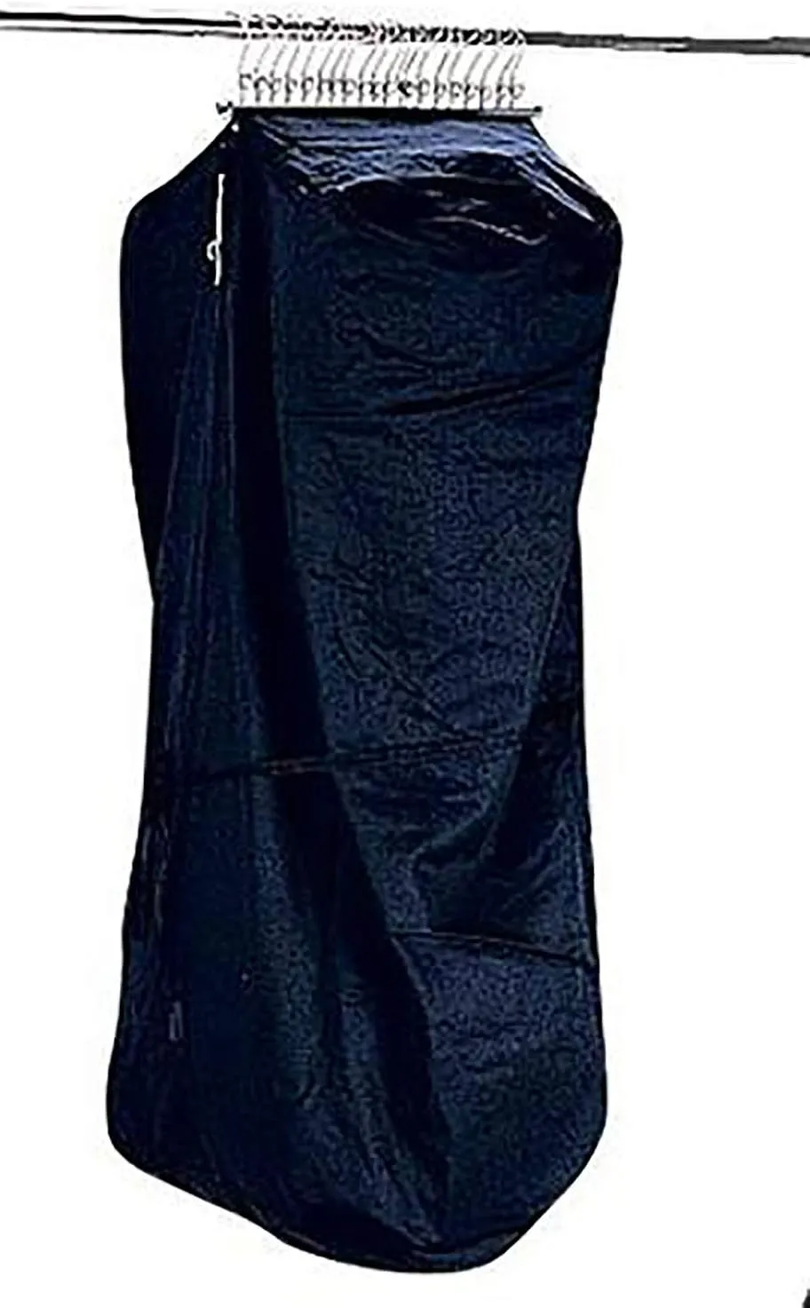 SSWBasics 42 Inch Heavy-Duty Canvas Garment Bags for Hanging Clothes - Water Resistant Clothes Bags for Travel with Utility Pockets - Durable Closet and Retail Storage Hanging Clothes Travel Bag