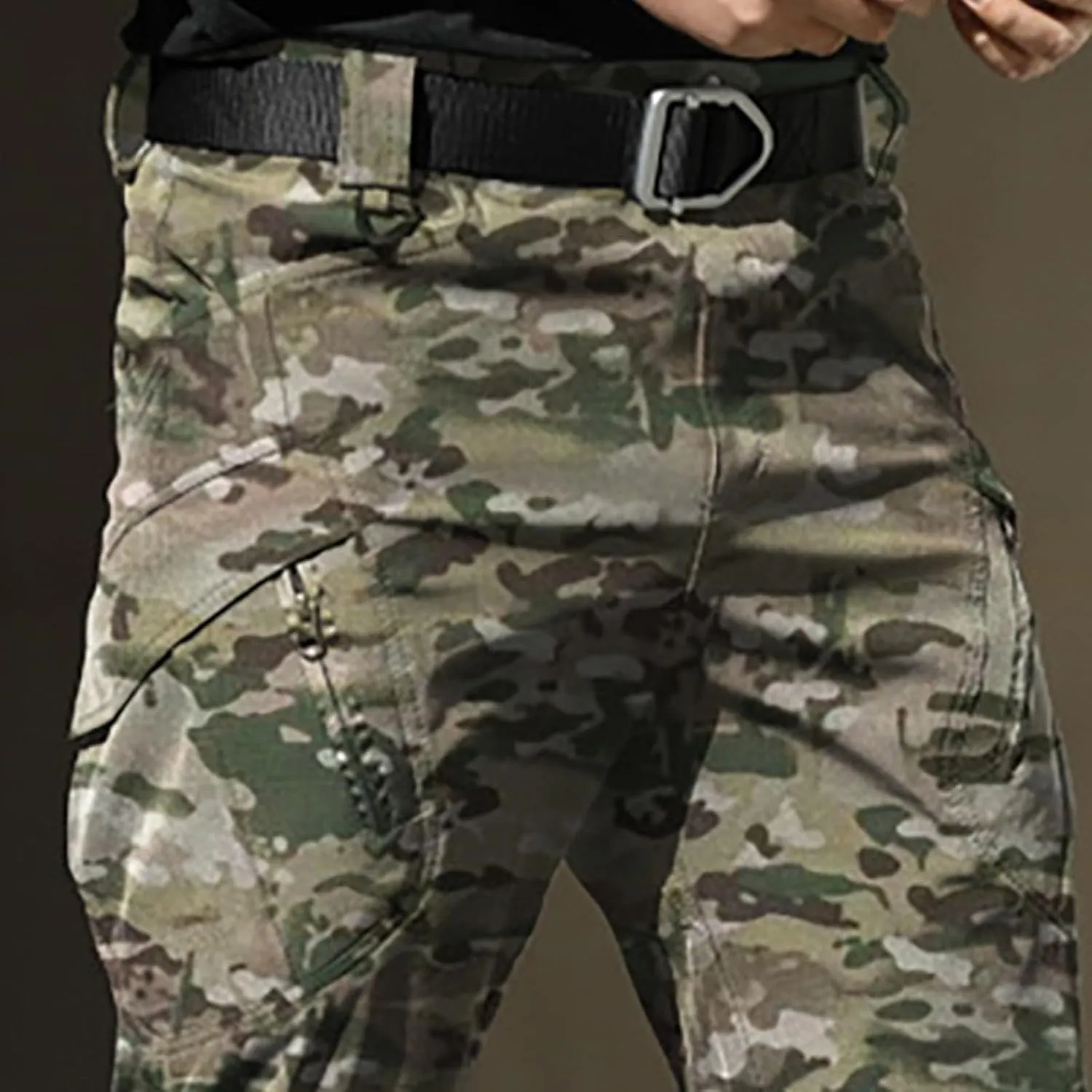 Stretch Tactical Pants for Men Water Resistant Ripstop Cargo Pants Outdoor Lightweight Work