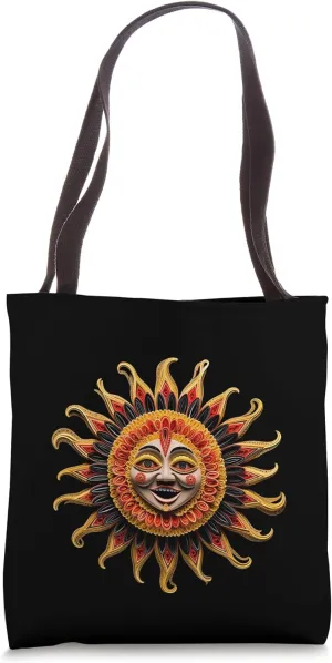 Sun God Summer Solstice Pagan Wicca Bohemian Hippie Gift Tote Bag