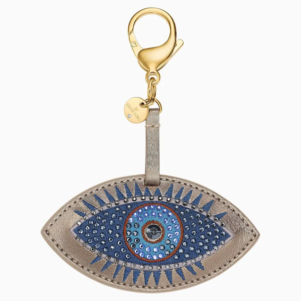 Swarovski,Tarot Eye Bag Charm, Multi-Colored,One Size