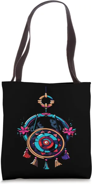 Tambourine Vector Tote Bag
