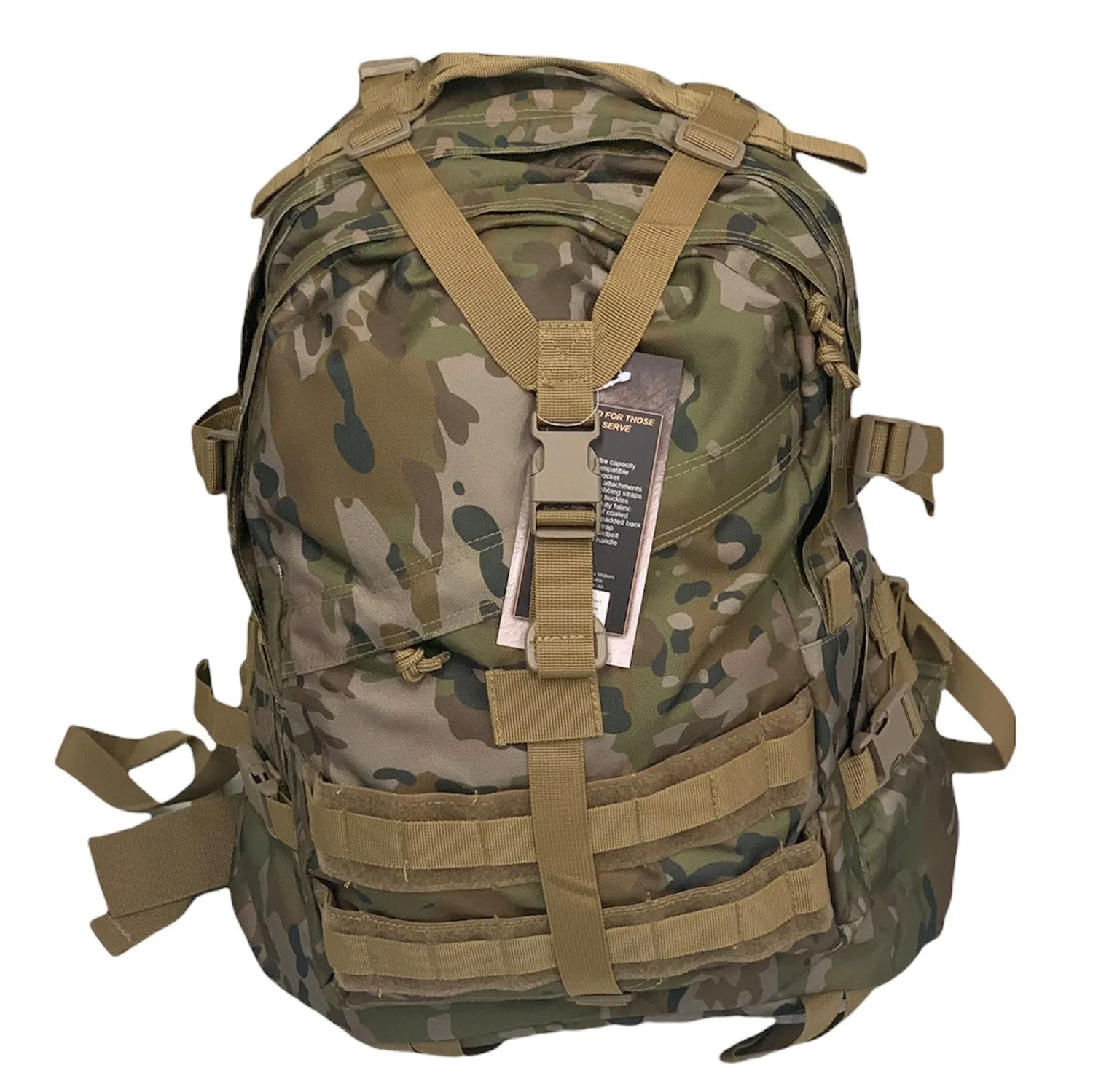 TAS 1198 Sahara 35L Hydro Daypack Black, Khaki, Multicam, AMCU