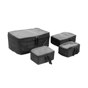 Tasmanian Tiger Mesh Modular Pouch Set VL Black
