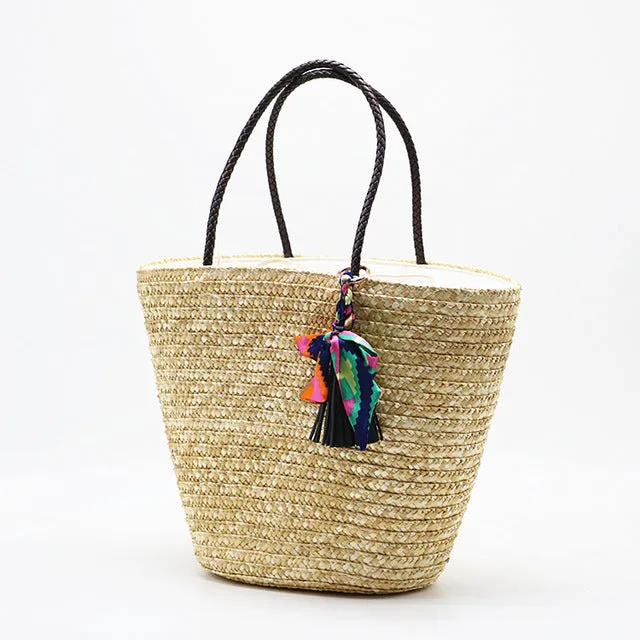 Tassel Straw Bag