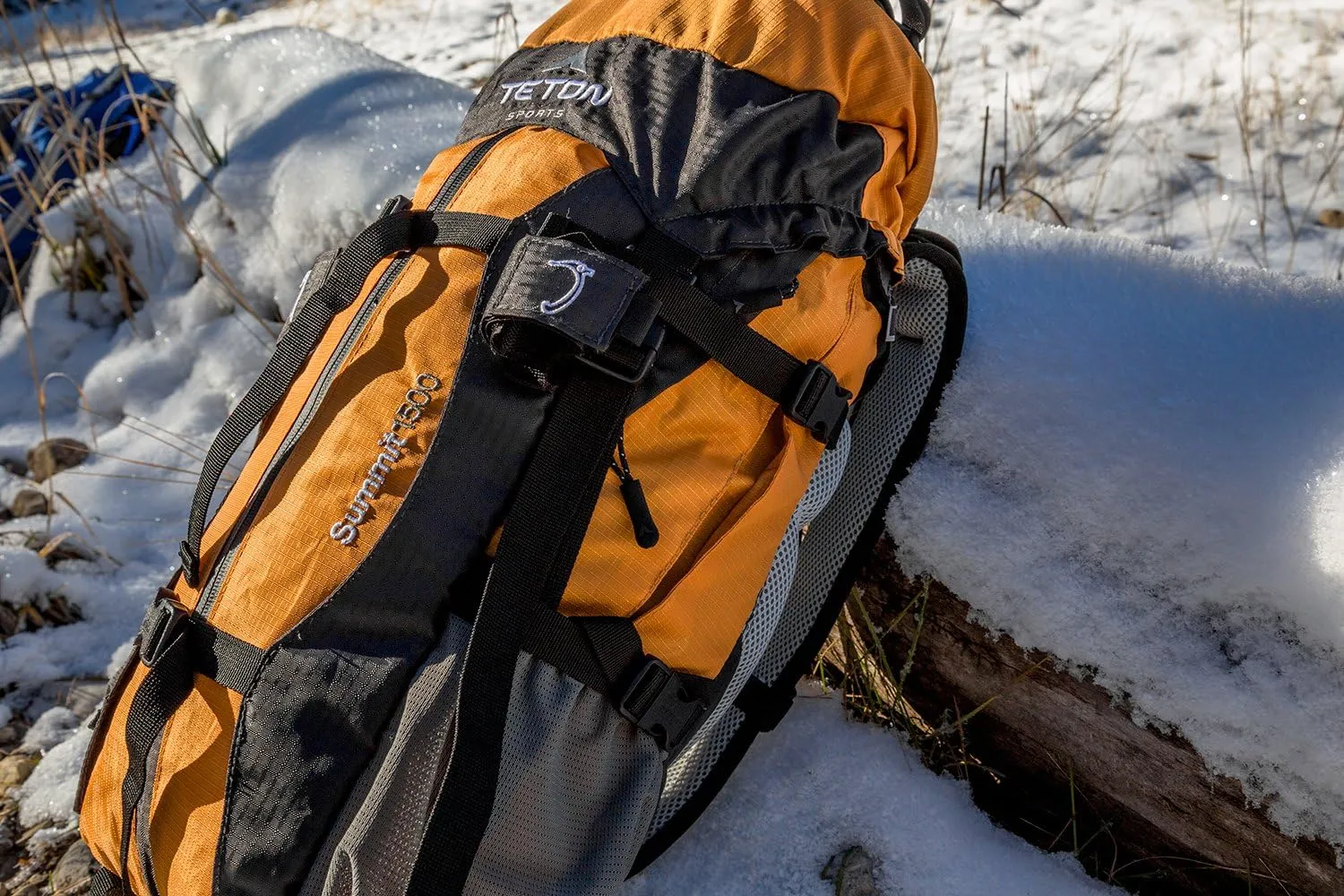 TETON Sports Summit 1500 Backpack; Lightweight, Durable Daypack for Hiking, Travel and Camping; Not Your Basic Backpack,Orange