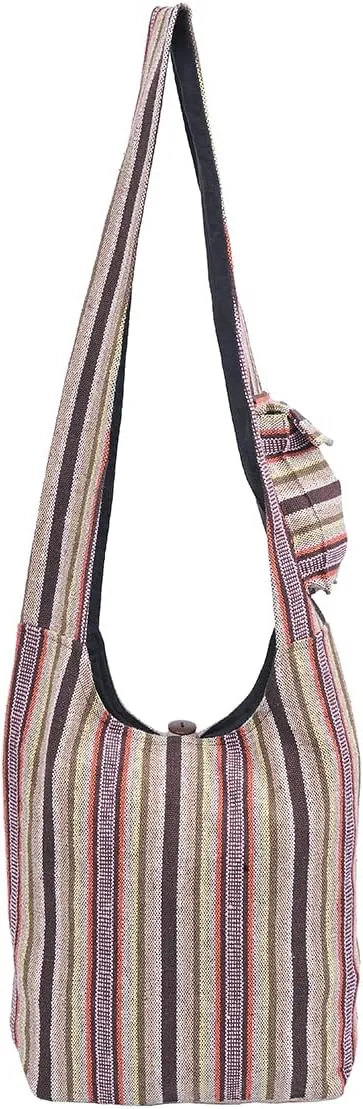 THE COLLECTION ROYAL Graphic Crossbody Bag for Women, Boho Purse, Boho Bag, Hippie Bag, Hippie Purse, Cloth Purse for Women