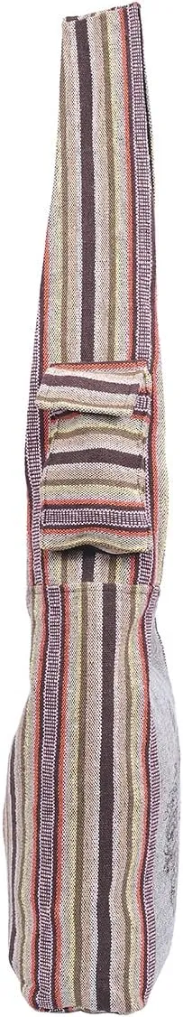 THE COLLECTION ROYAL Graphic Crossbody Bag for Women, Boho Purse, Boho Bag, Hippie Bag, Hippie Purse, Cloth Purse for Women
