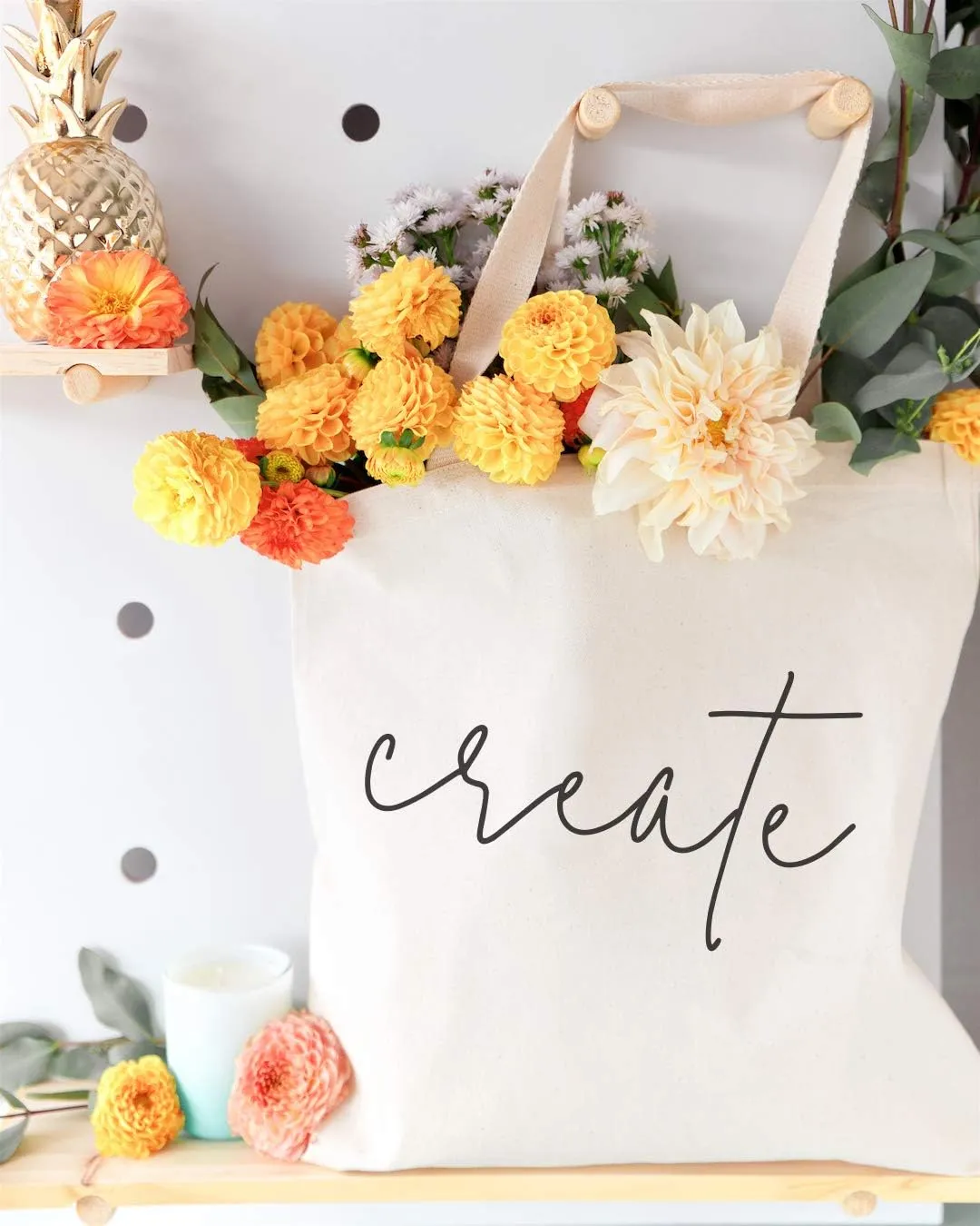 The Cotton & Canvas Co. Beach, Grocery, Farmers Market, Shopping and Travel Reusable Shoulder Tote and Handbag …